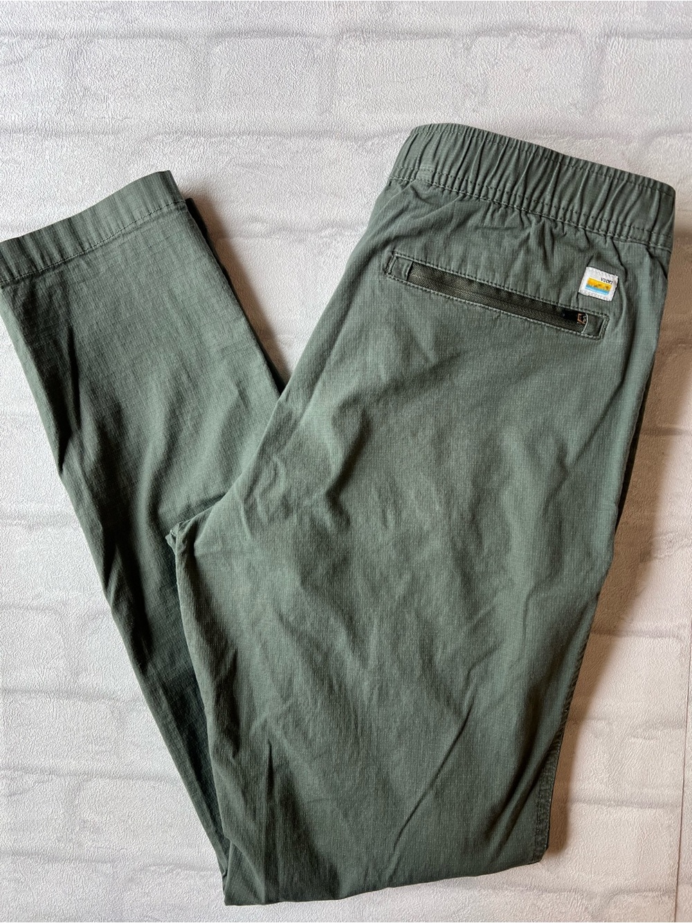 Vuori Men’s Ripstop Climber Pants- Olive Green Medium /gorpcore